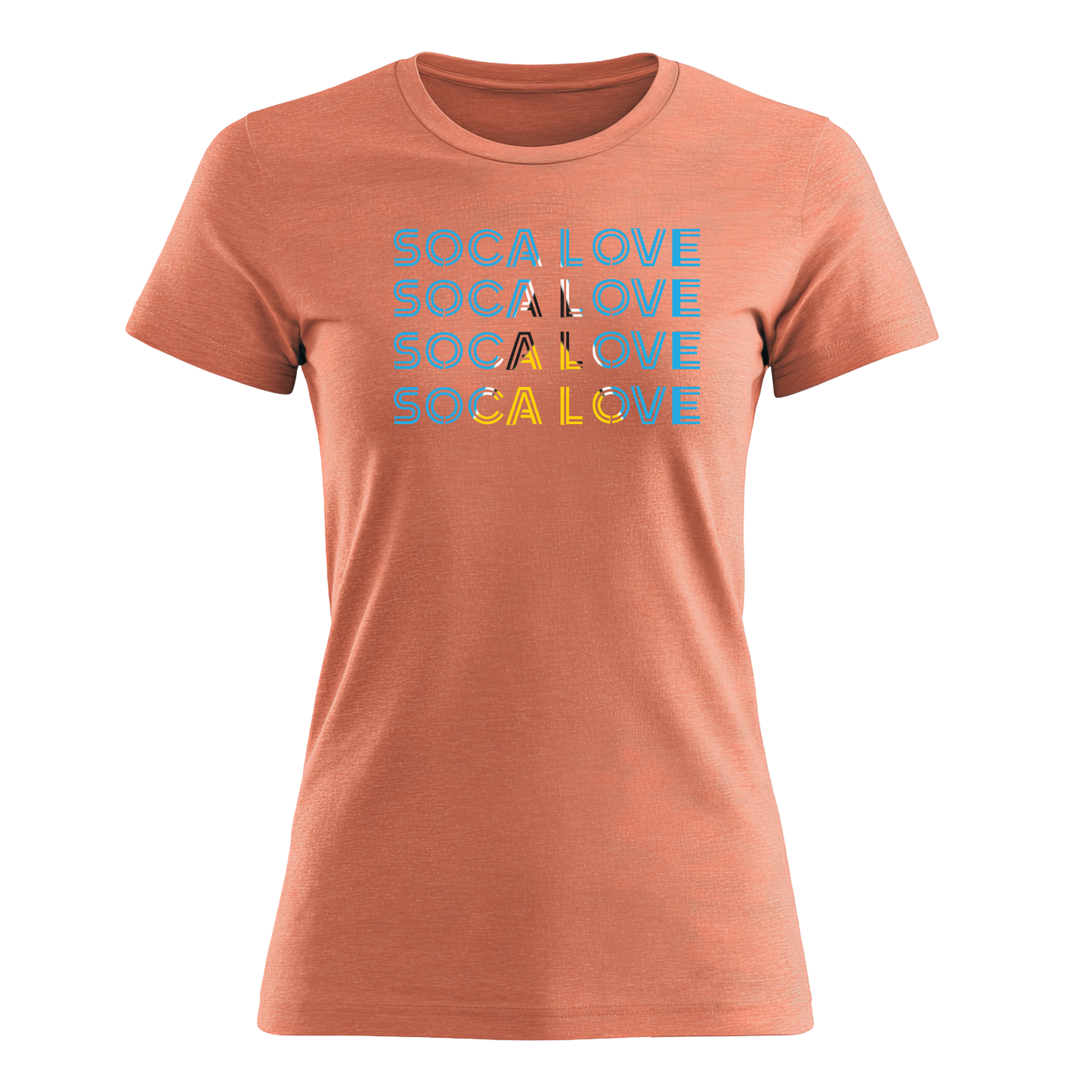 Soca Love Slant Colorblock III - Women's Tee