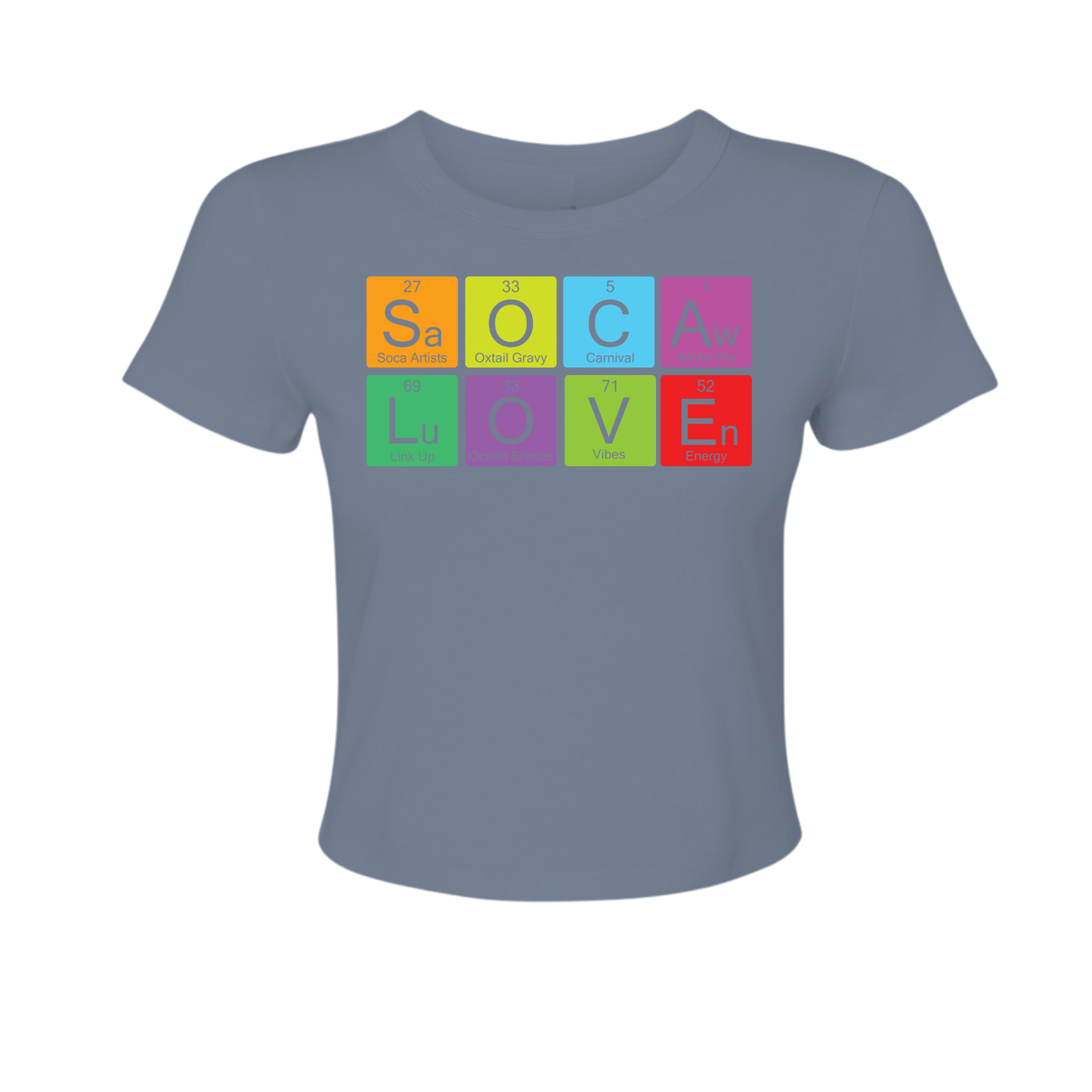 Soca Love Elements - Women's Baby Tee
