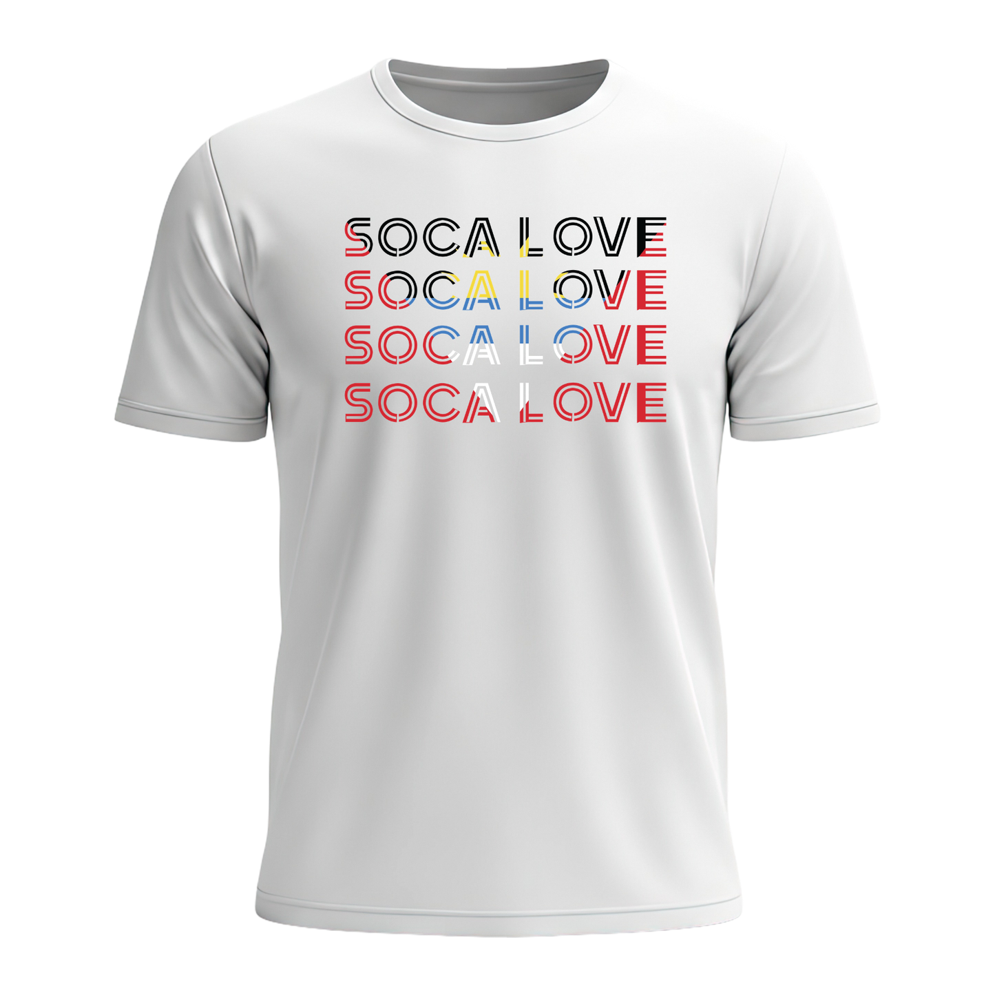 Soca Love Slant Colorblock II - Men's Tee