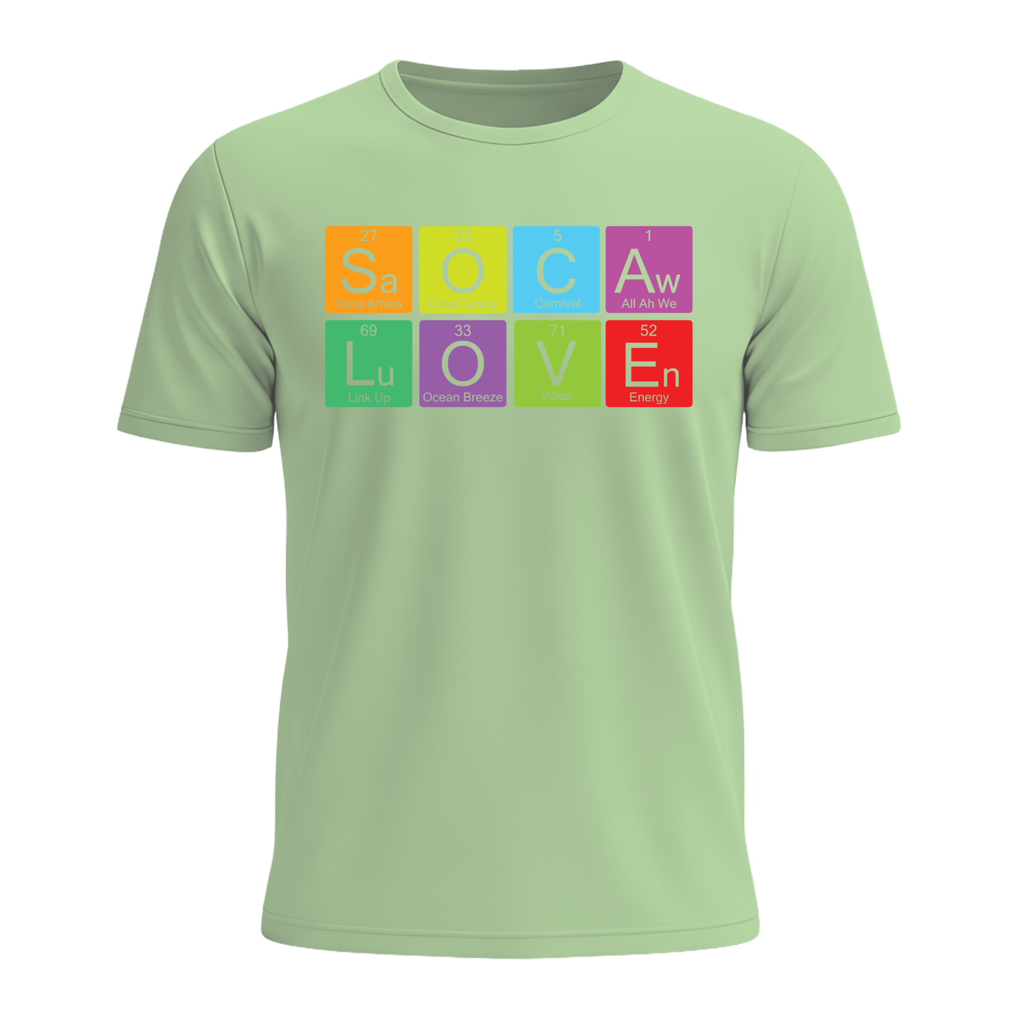 Soca Love Elements - Men's Tee