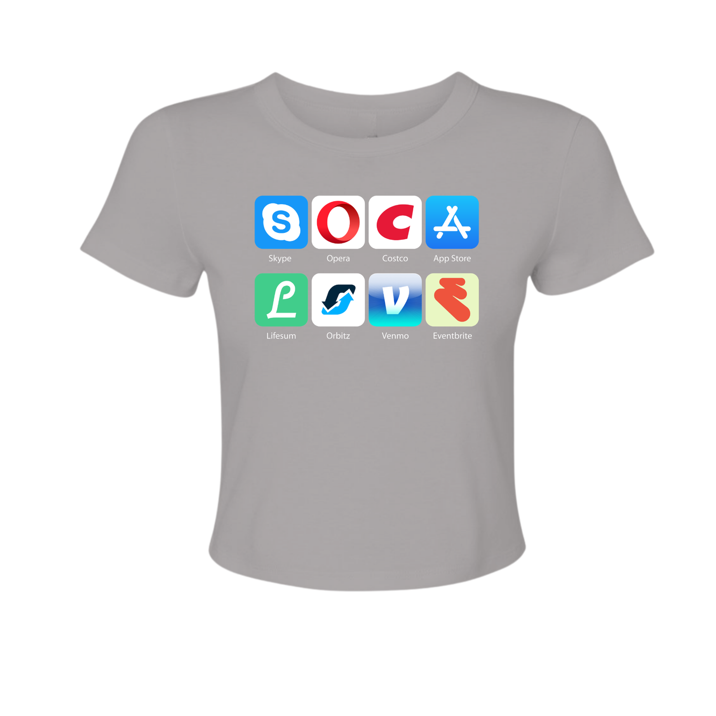 Soca Love Social Icon - Women's Baby Tee