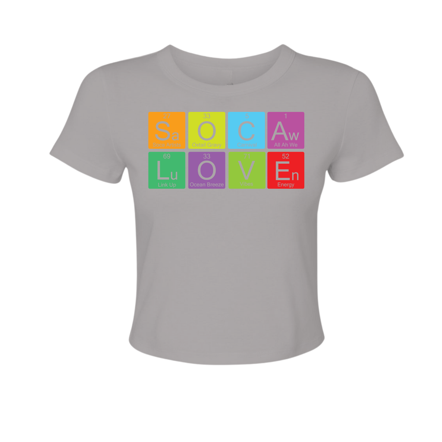 Soca Love Elements - Women's Baby Tee