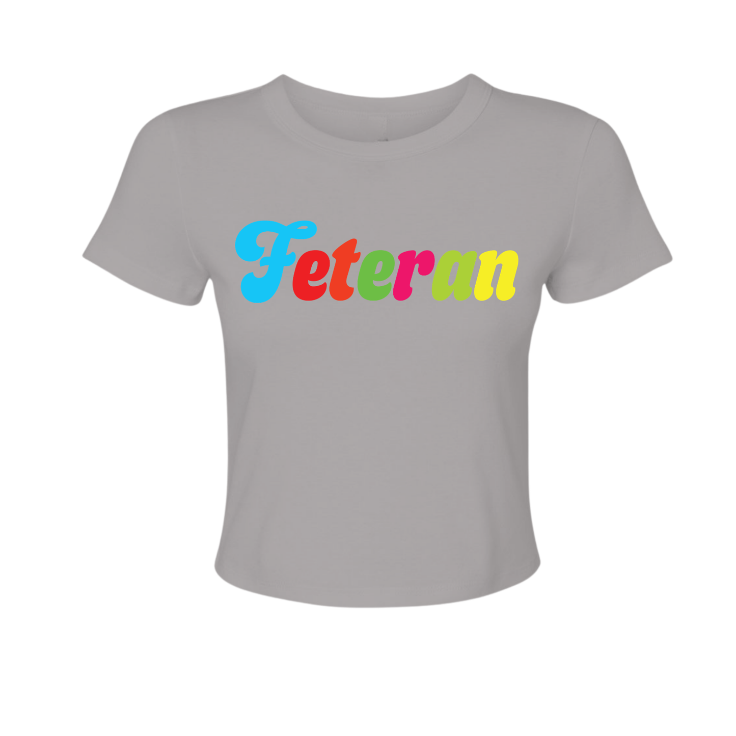 Feteran Script - Women's Baby Tee