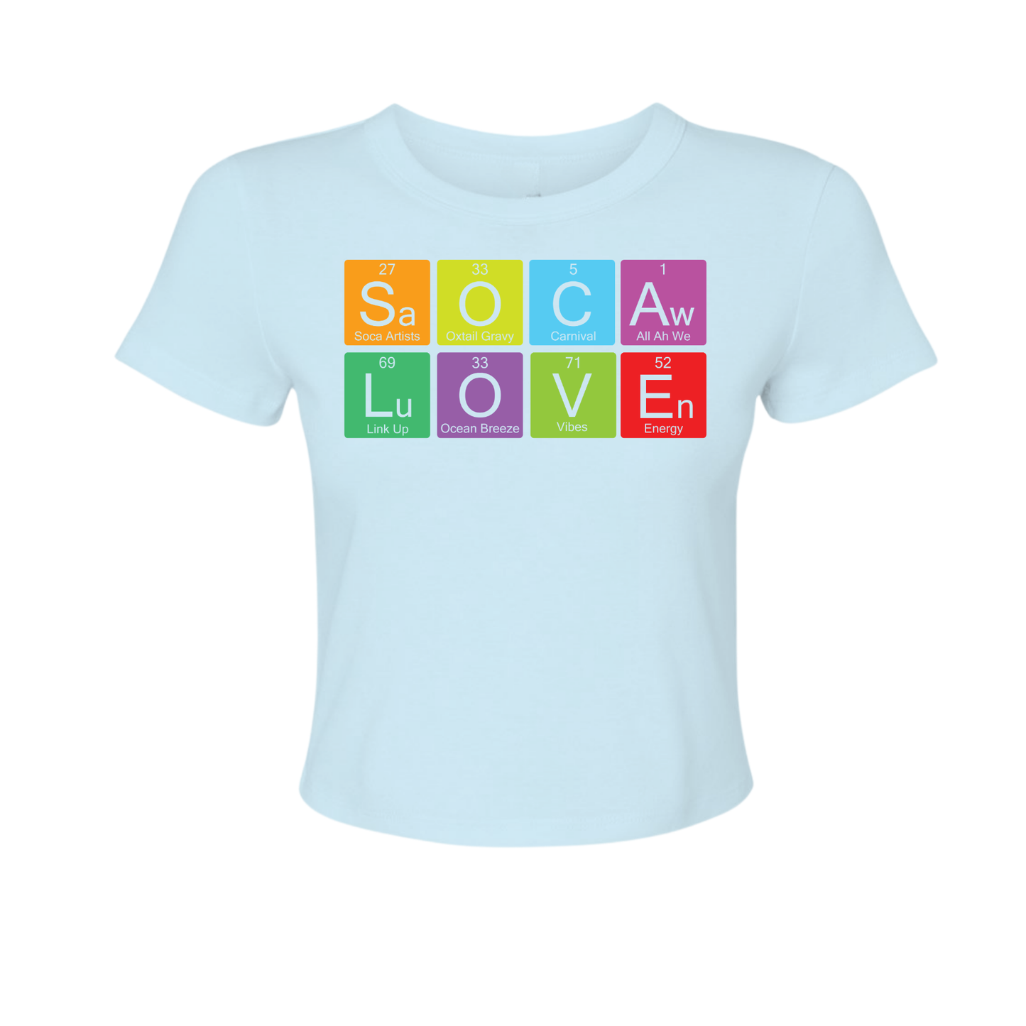 Soca Love Elements - Women's Baby Tee