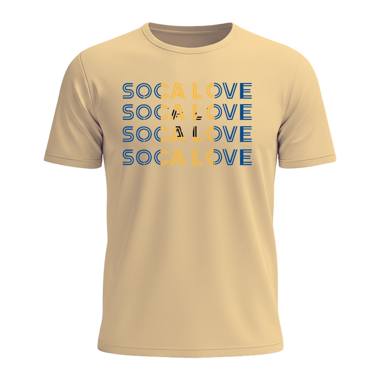 Soca Love Slant Colorblock IV - Men's Tee