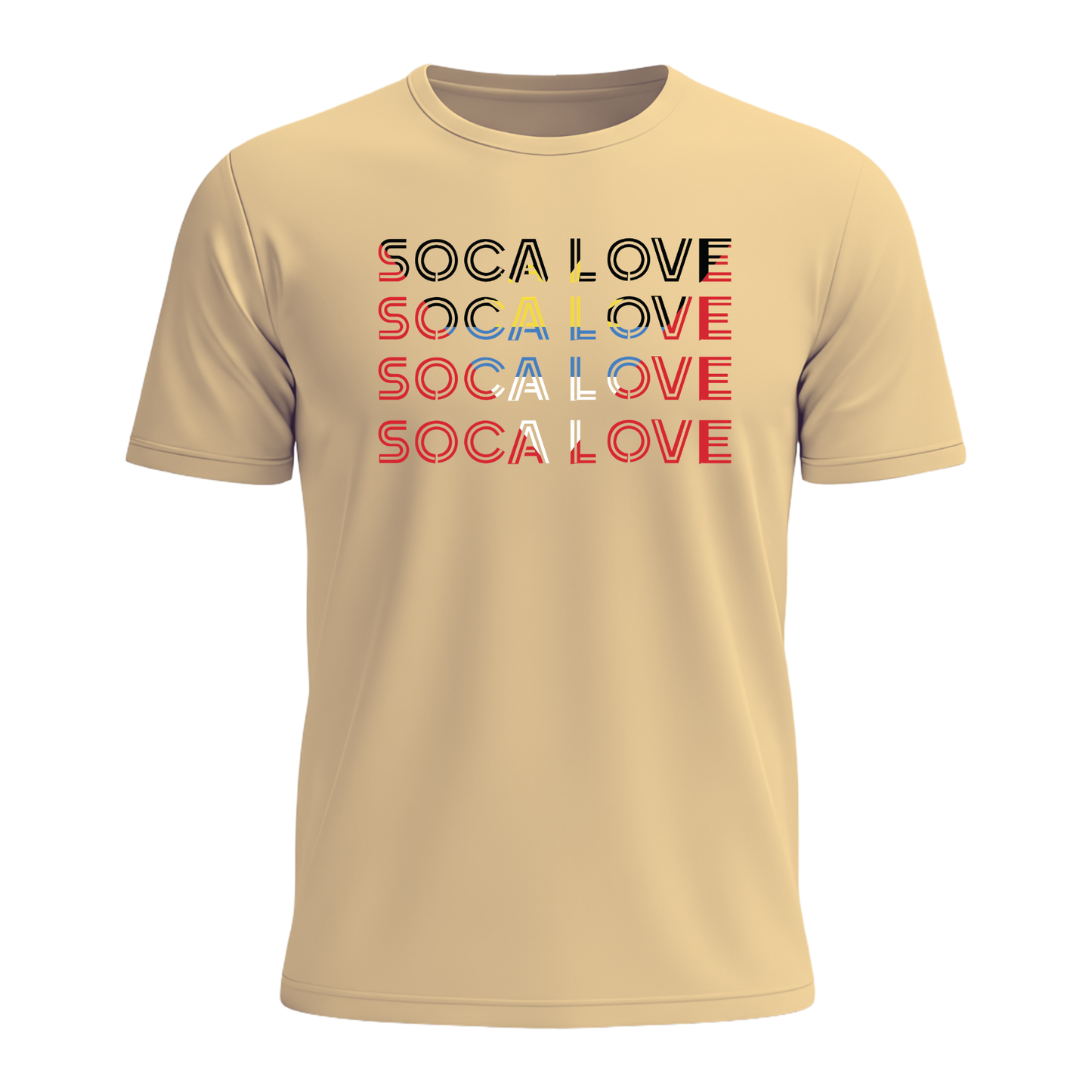 Soca Love Slant Colorblock II - Men's Tee