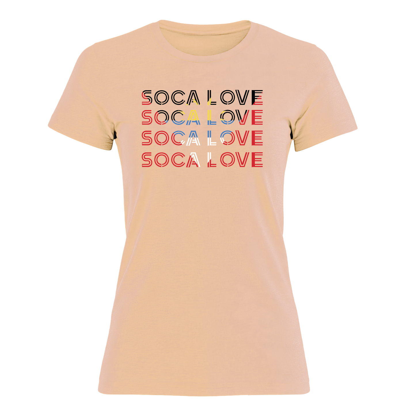 Soca Love Slant Colorblock II - Women's Tee