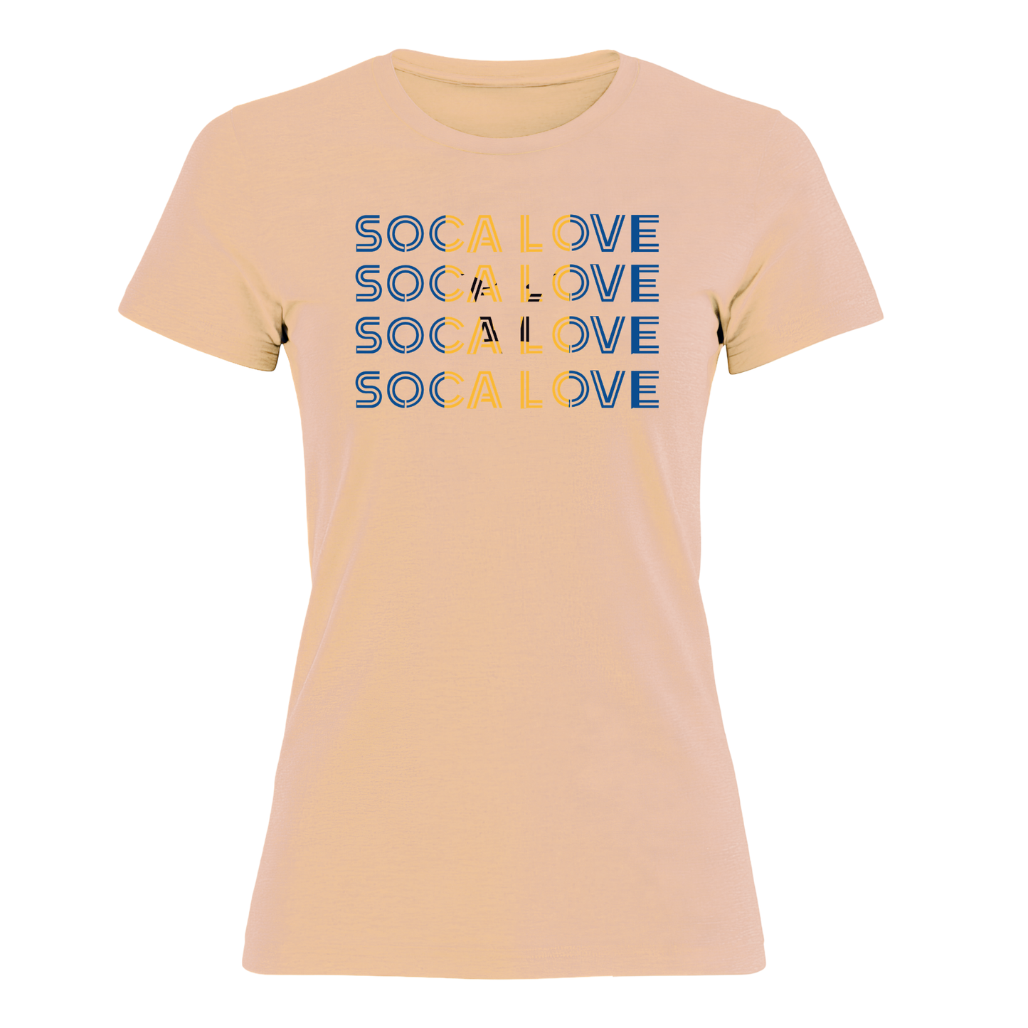 Soca Love Slant Colorblock IV - Women's Tee