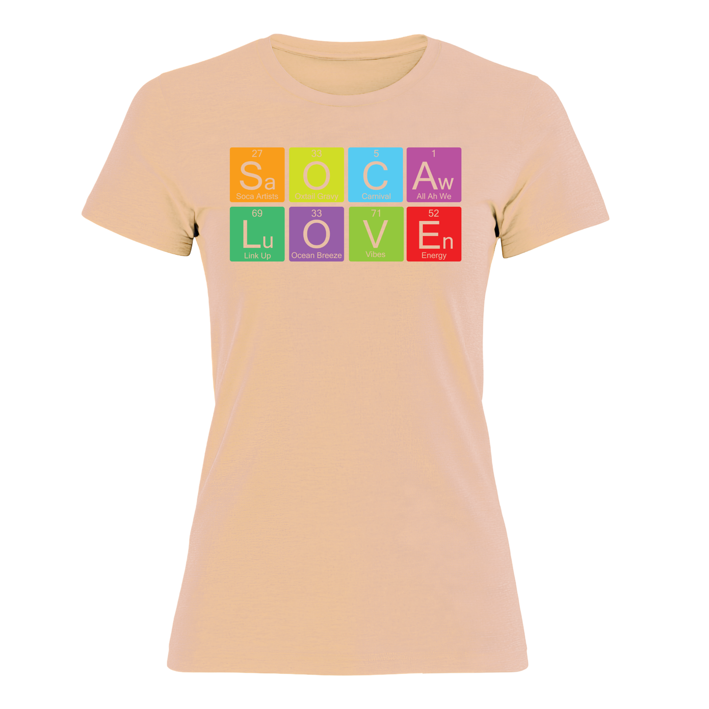 Soca Love Elements - Women's Tee