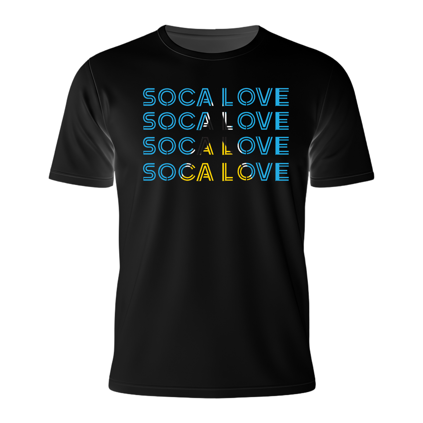 Soca Love Slant Colorblock III - Youth Tee