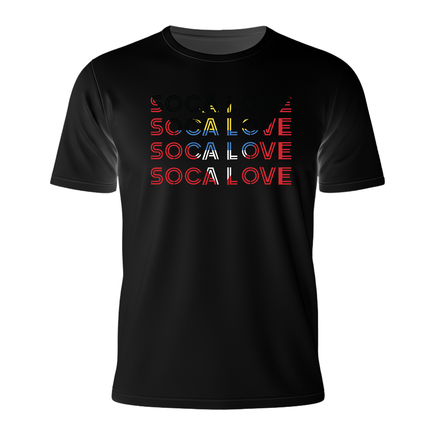 Soca Love Slant Colorblock II - Men's Tee