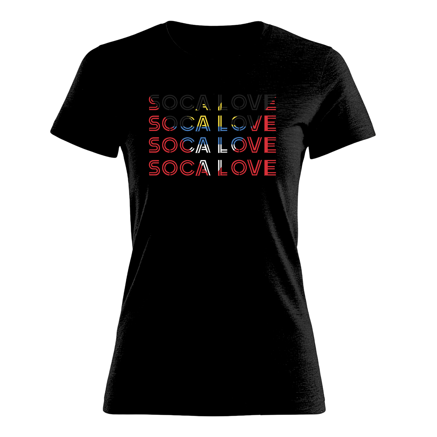 Soca Love Slant Colorblock II - Women's Tee