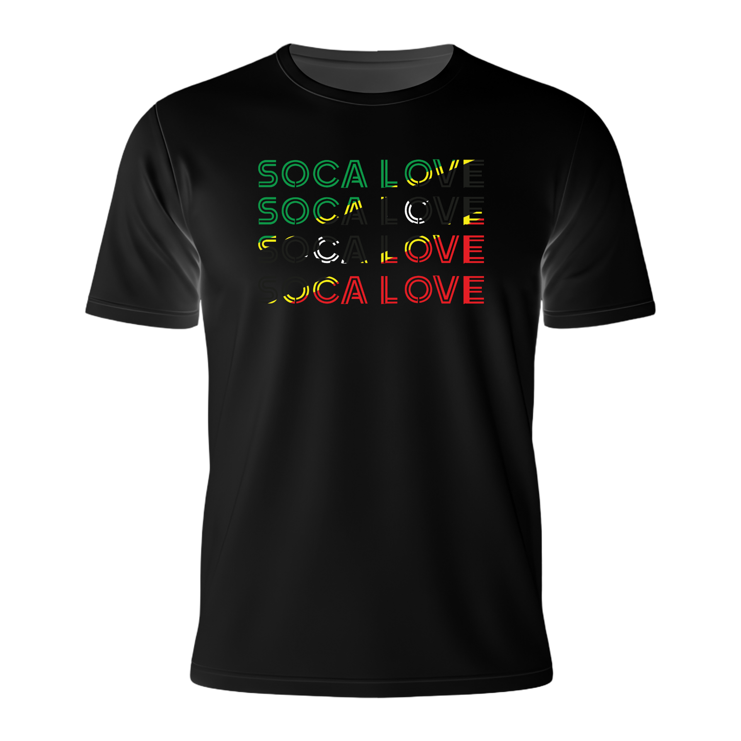 Soca Love Slant Colorblock I - Youth Tee