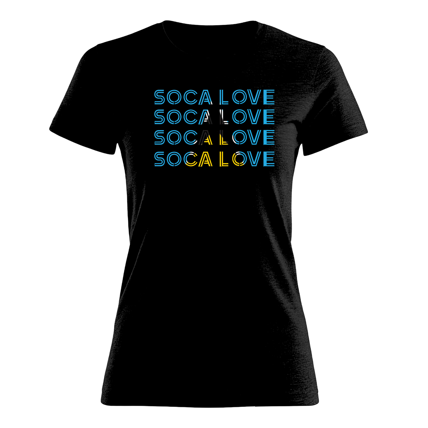 Soca Love Slant Colorblock III - Women's Tee