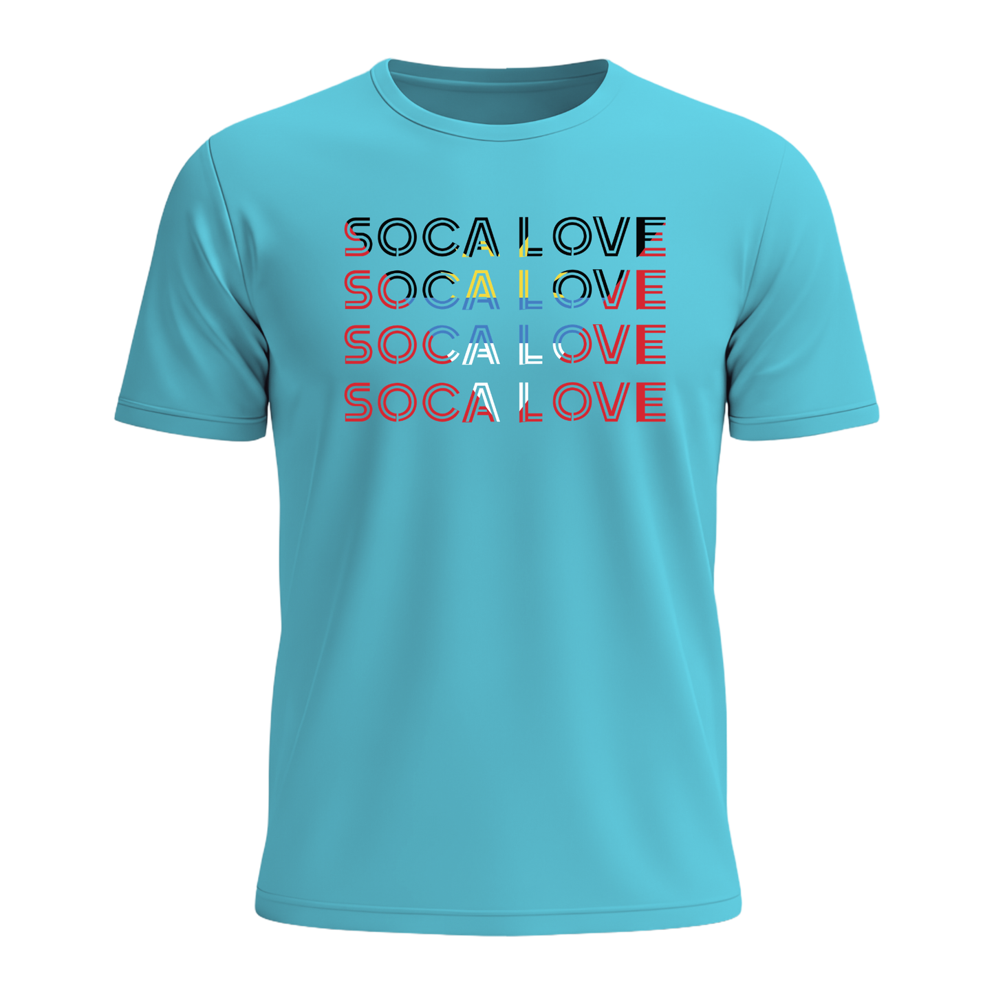 Soca Love Slant Colorblock II - Men's Tee