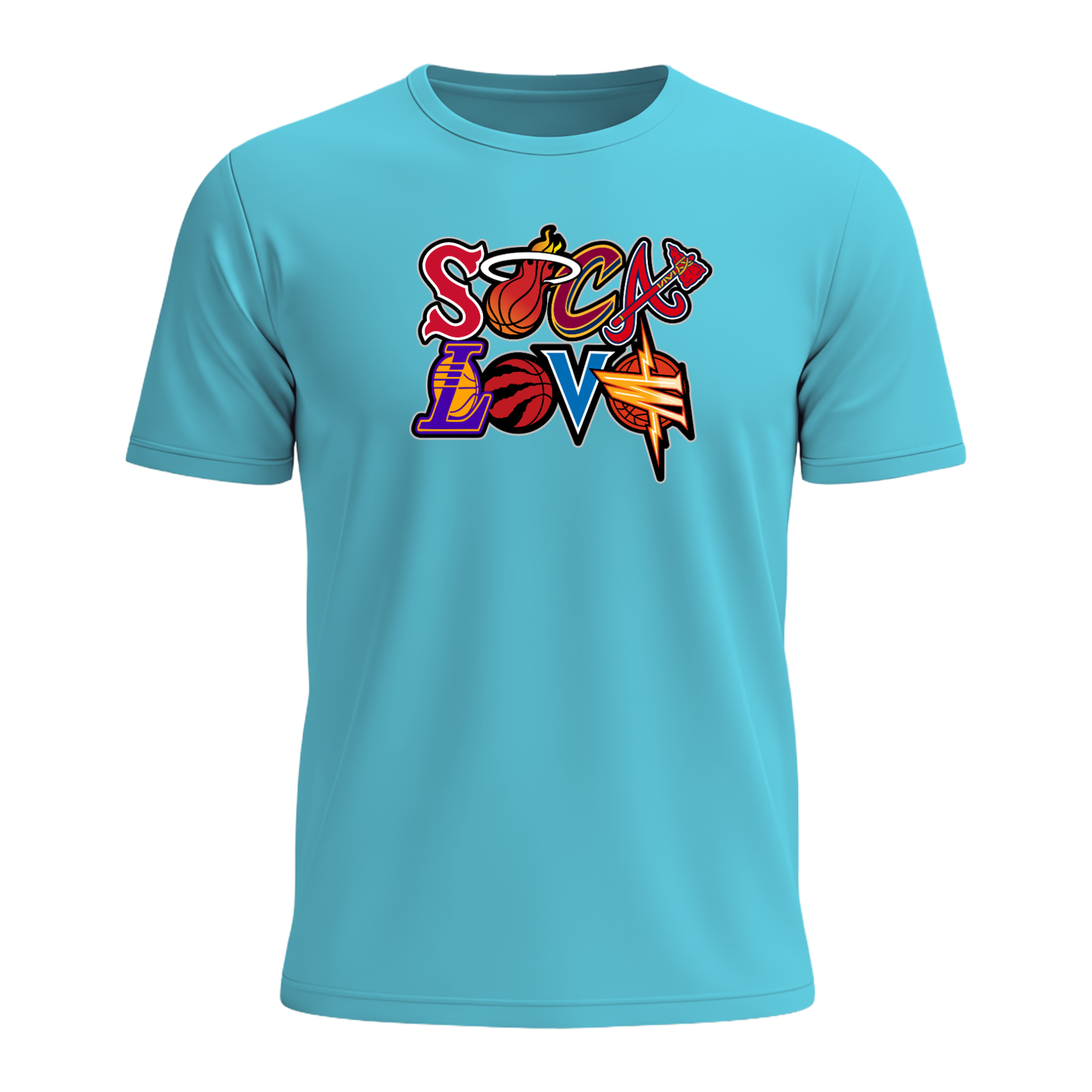 Soca Love Sports Icon Stacked - Men's Tee
