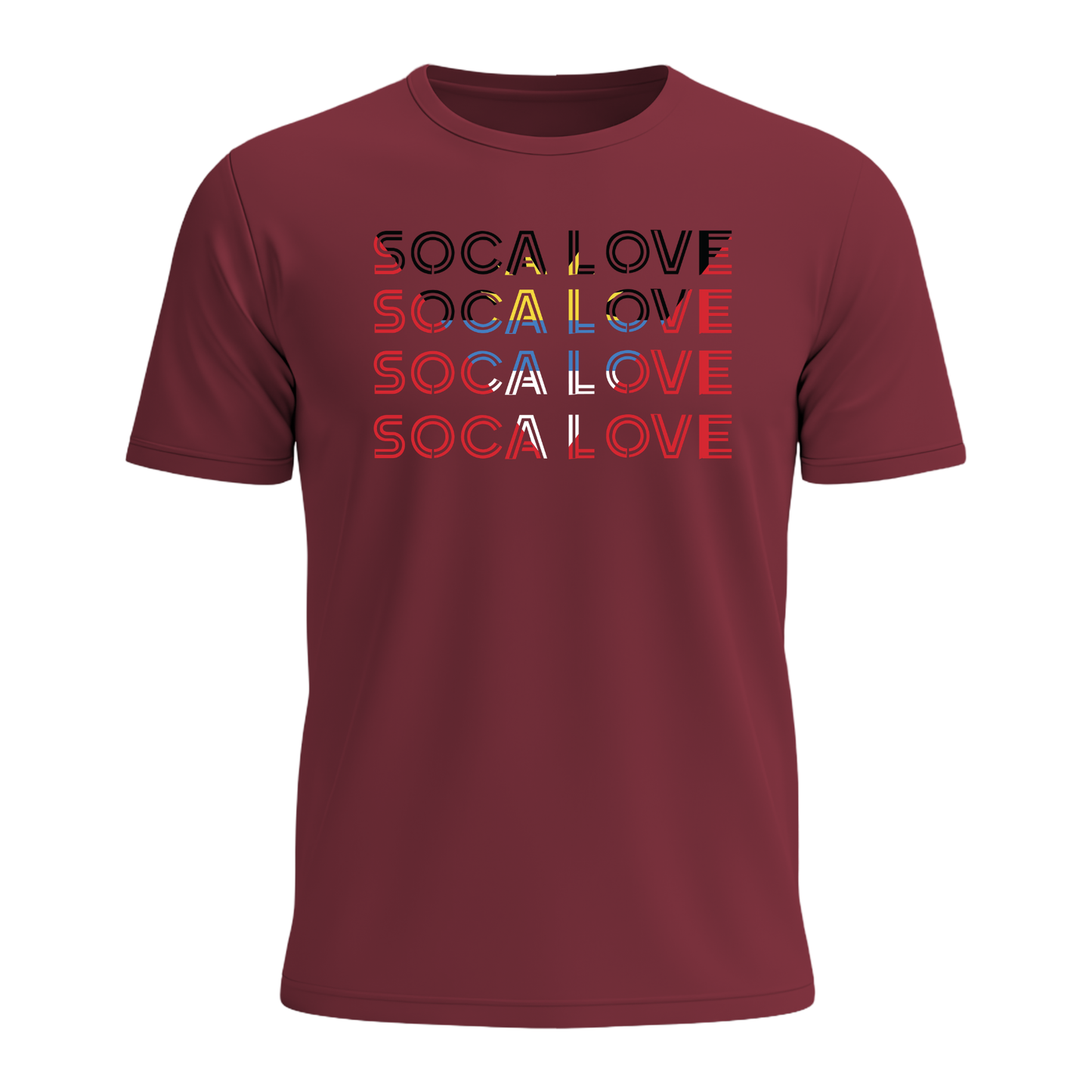 Soca Love Slant Colorblock II - Youth Tee
