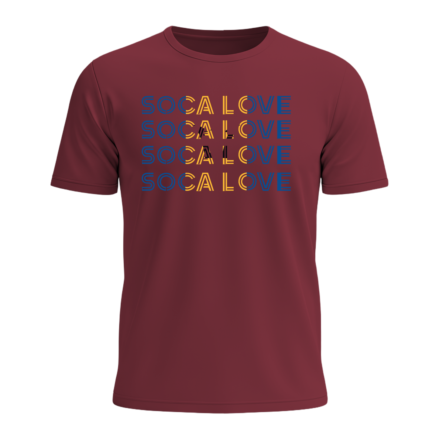 Soca Love Slant Colorblock IV - Men's Tee