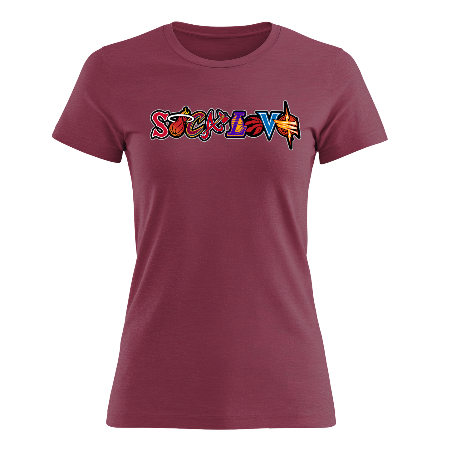 Soca Love Sports Icon - Women's Tee
