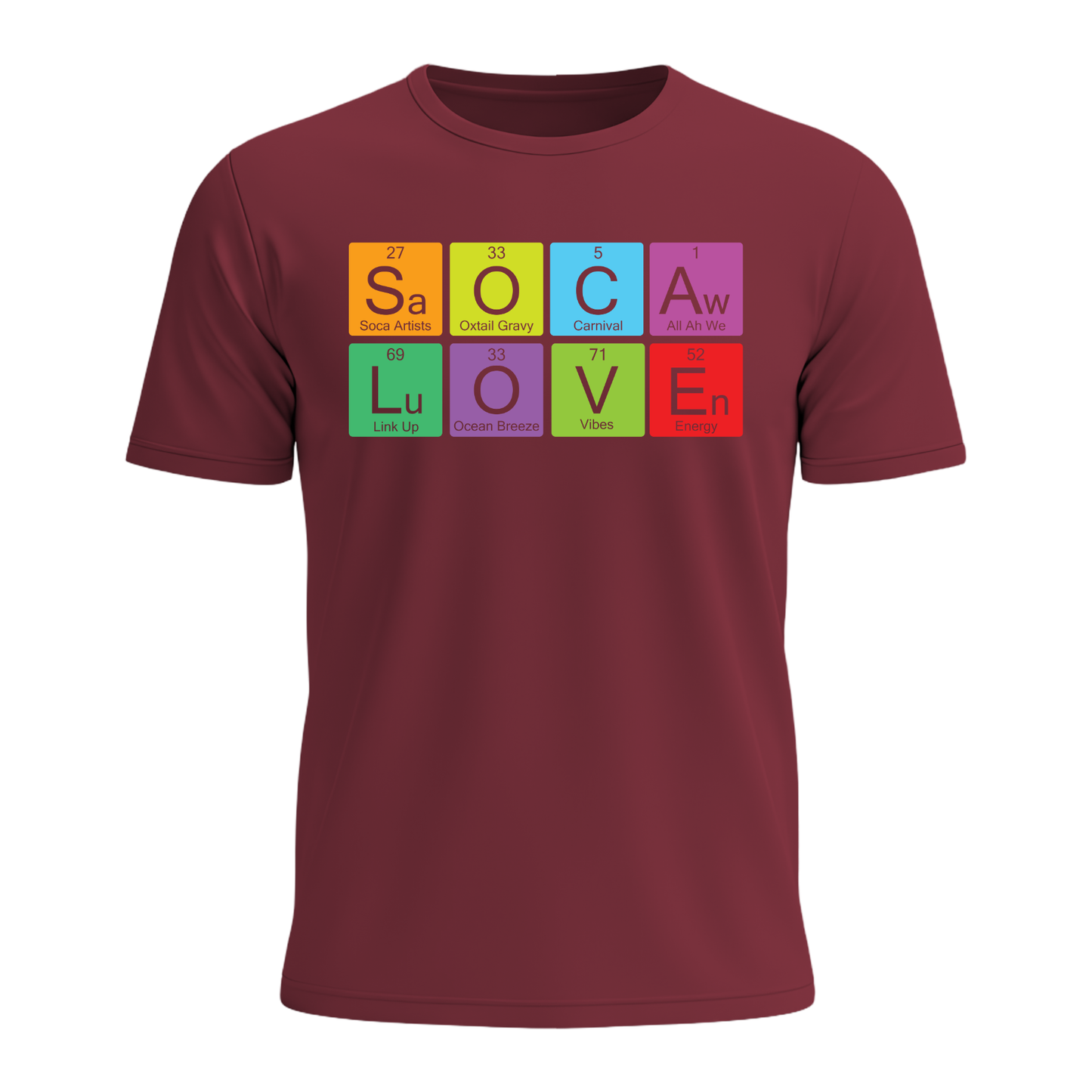 Soca Love Elements - Men's Tee