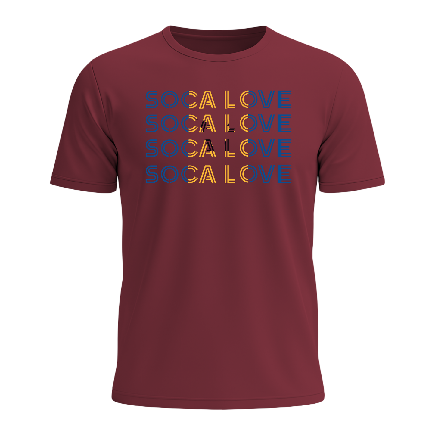 Soca Love Slant Colorblock IV - Youth Tee