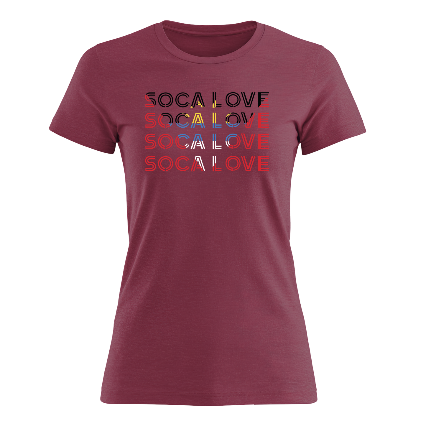 Soca Love Slant Colorblock II - Women's Tee