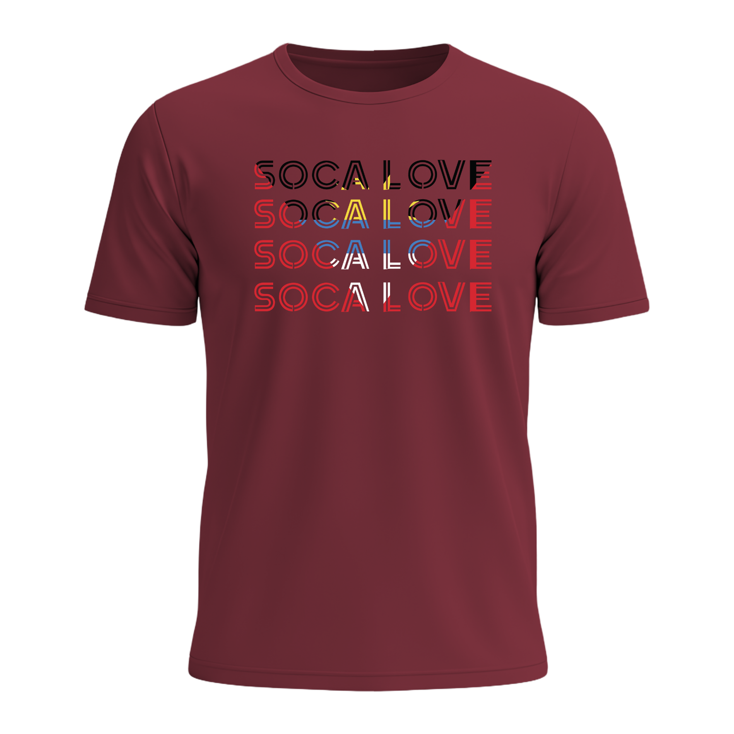 Soca Love Slant Colorblock II - Men's Tee