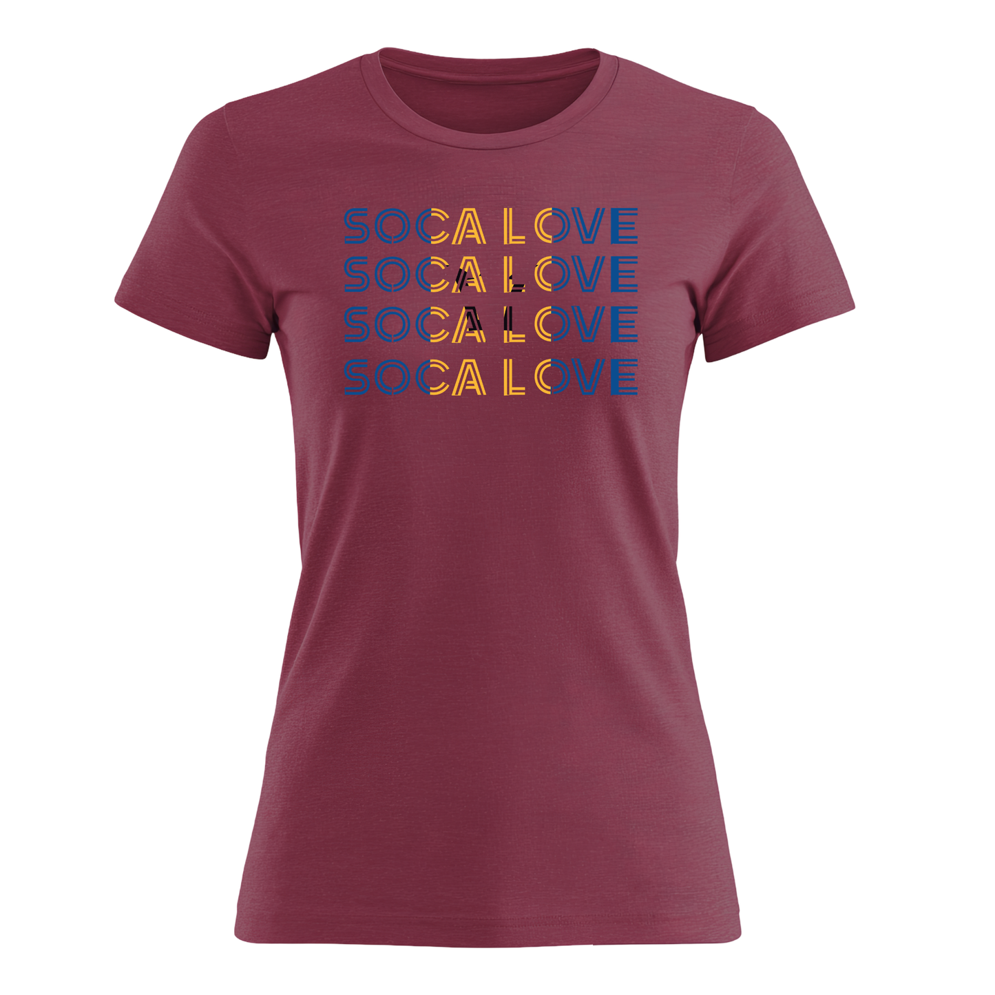Soca Love Slant Colorblock IV - Women's Tee