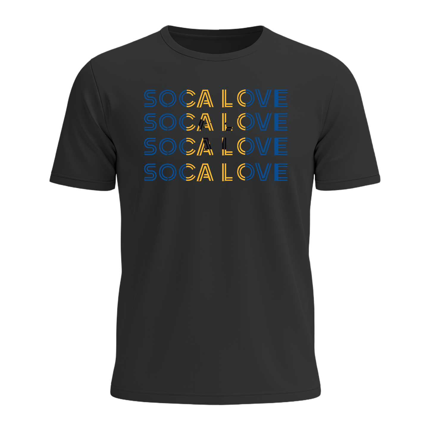 Soca Love Slant Colorblock IV - Youth Tee