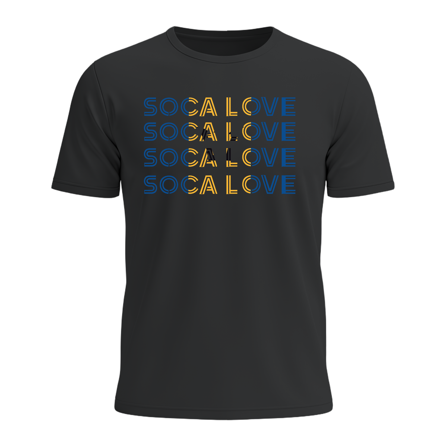 Soca Love Slant Colorblock IV - Men's Tee