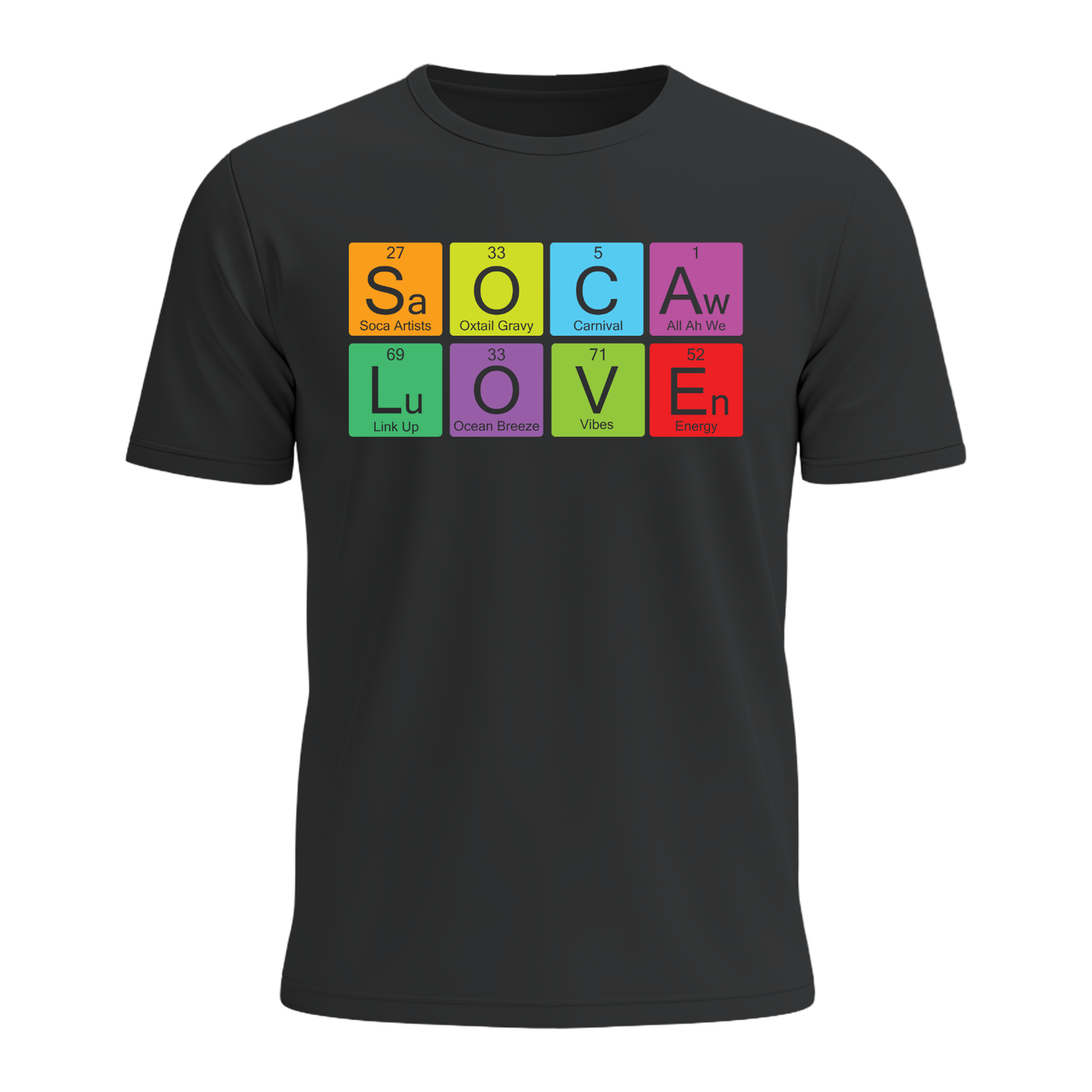 Soca Love Elements - Men's Tee