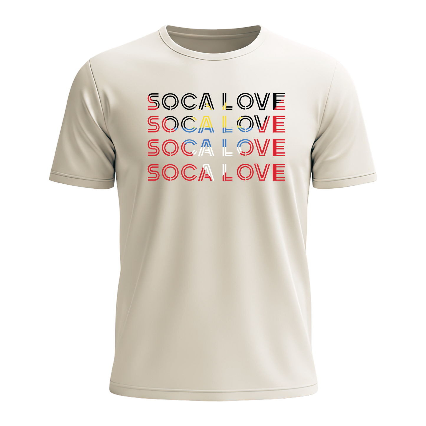 Soca Love Slant Colorblock II - Men's Tee