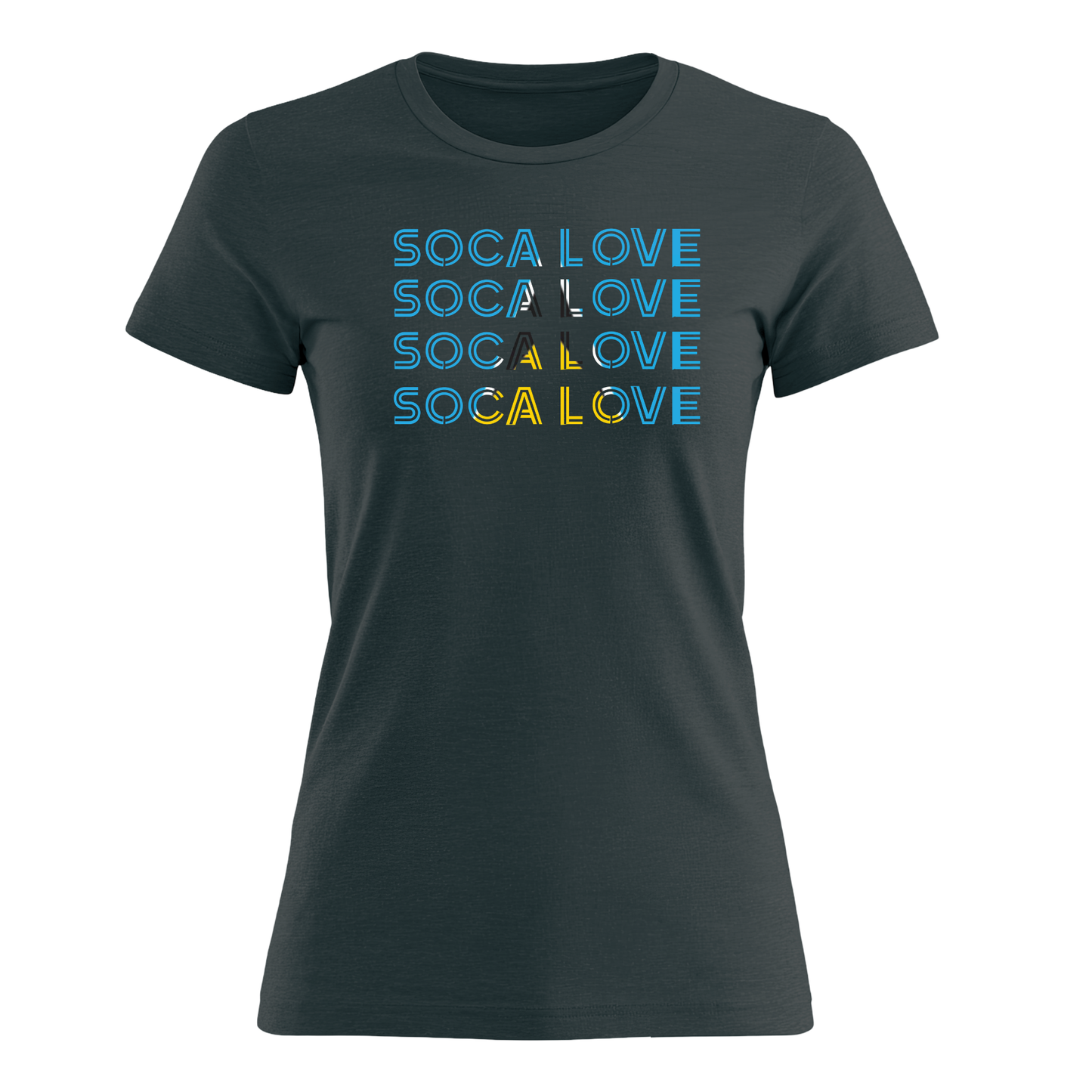Soca Love Slant Colorblock III - Women's Tee