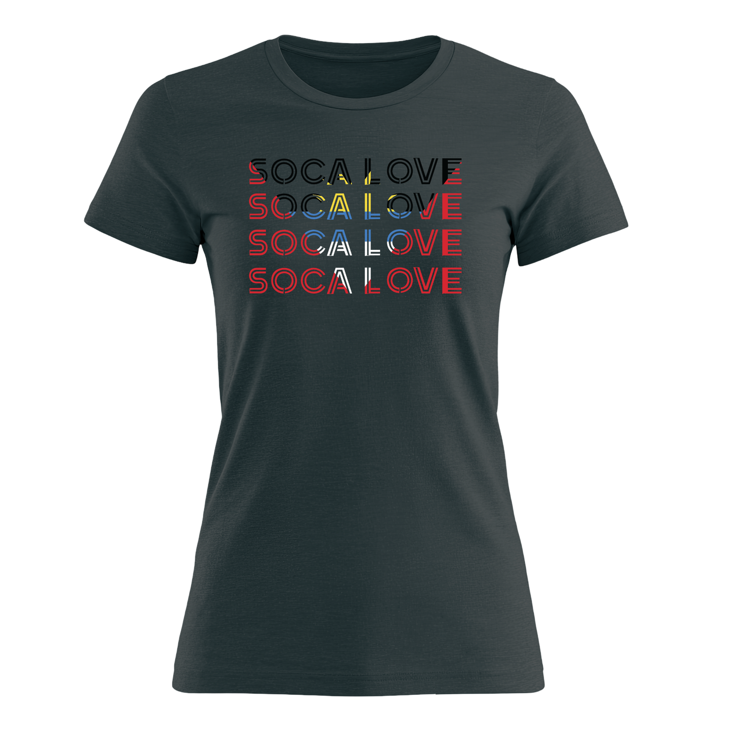 Soca Love Slant Colorblock II - Women's Tee