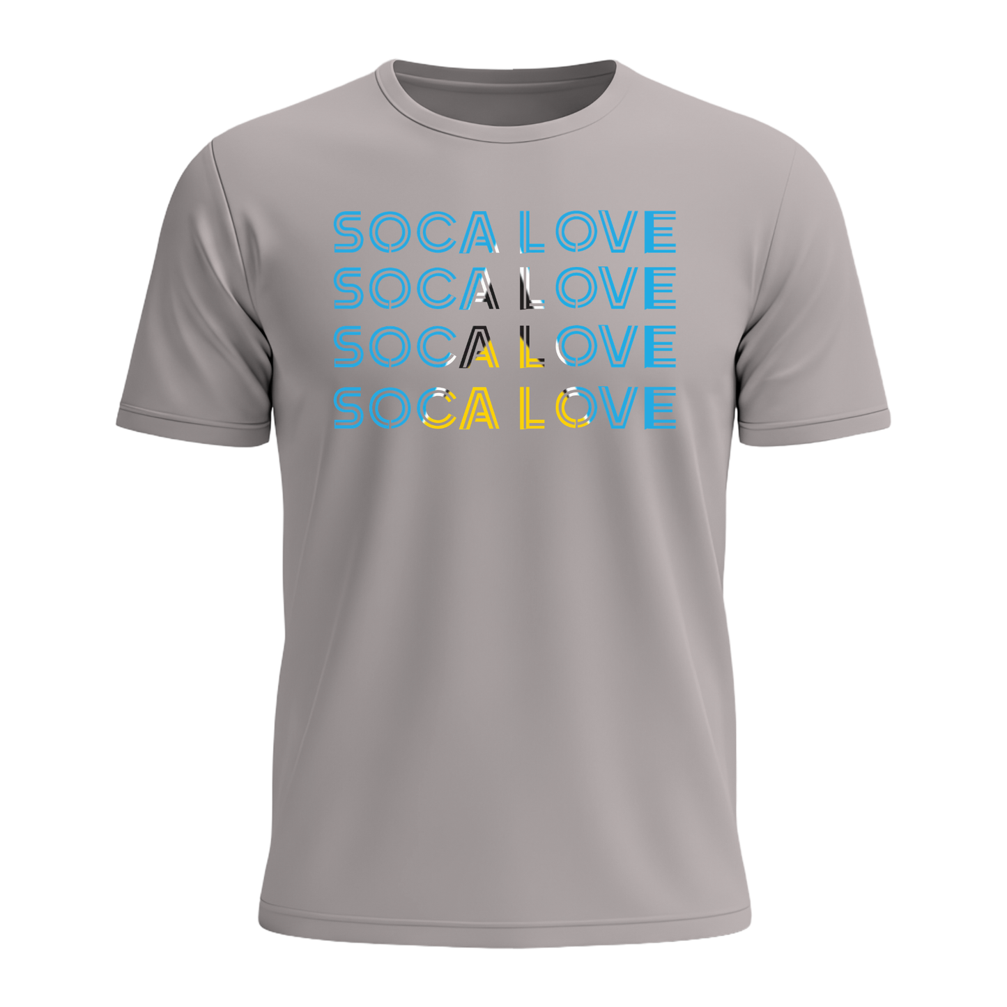 Soca Love Slant Colorblock III - Men's Tee