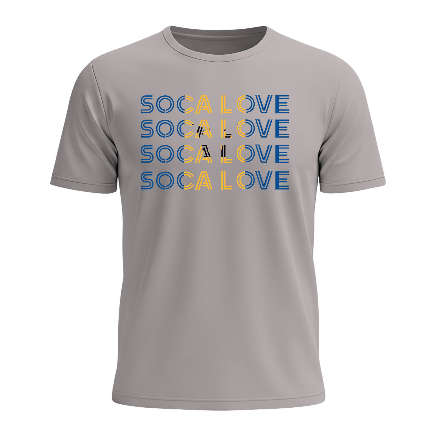 Soca Love Slant Colorblock IV - Men's Tee