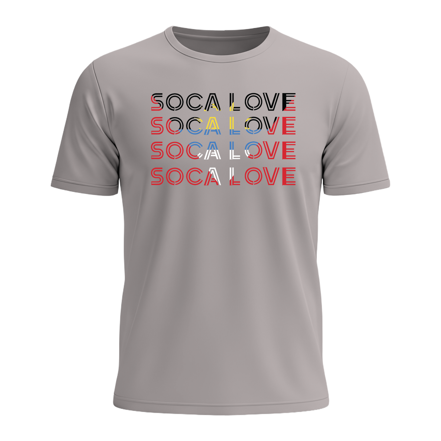 Soca Love Slant Colorblock II - Youth Tee