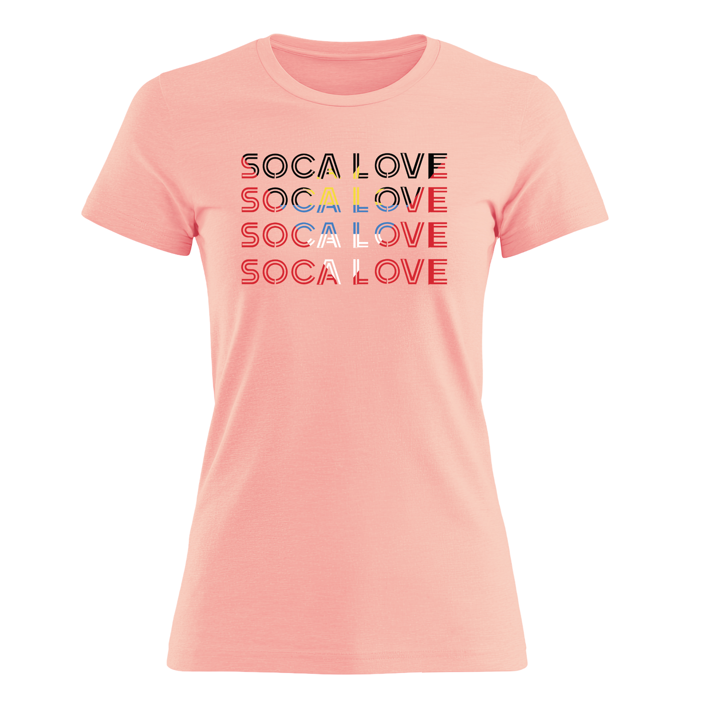 Soca Love Slant Colorblock II - Women's Tee