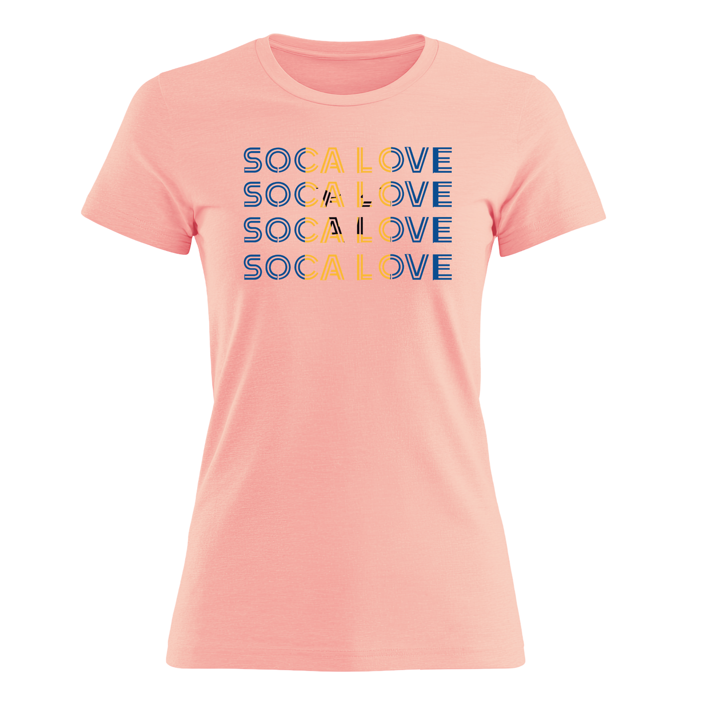 Soca Love Slant Colorblock IV - Women's Tee
