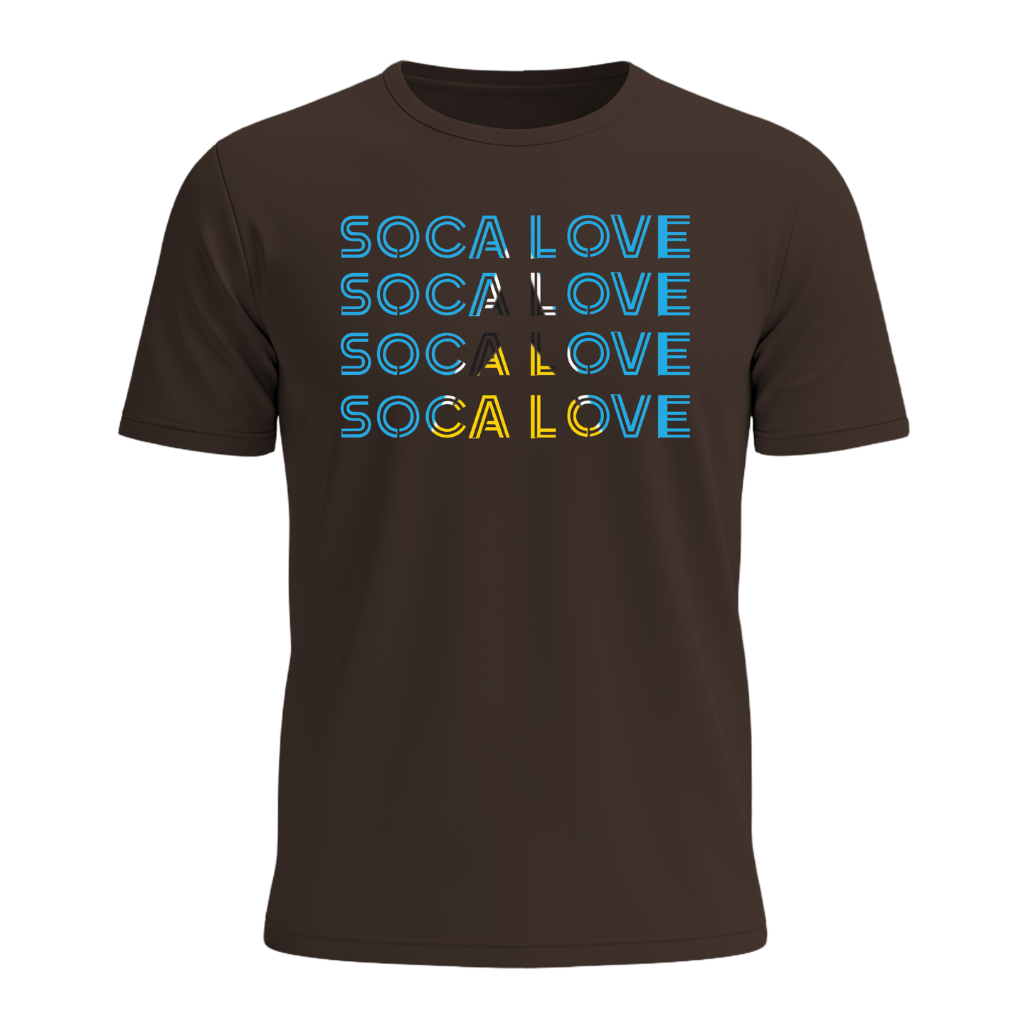 Soca Love Slant Colorblock III - Men's Tee