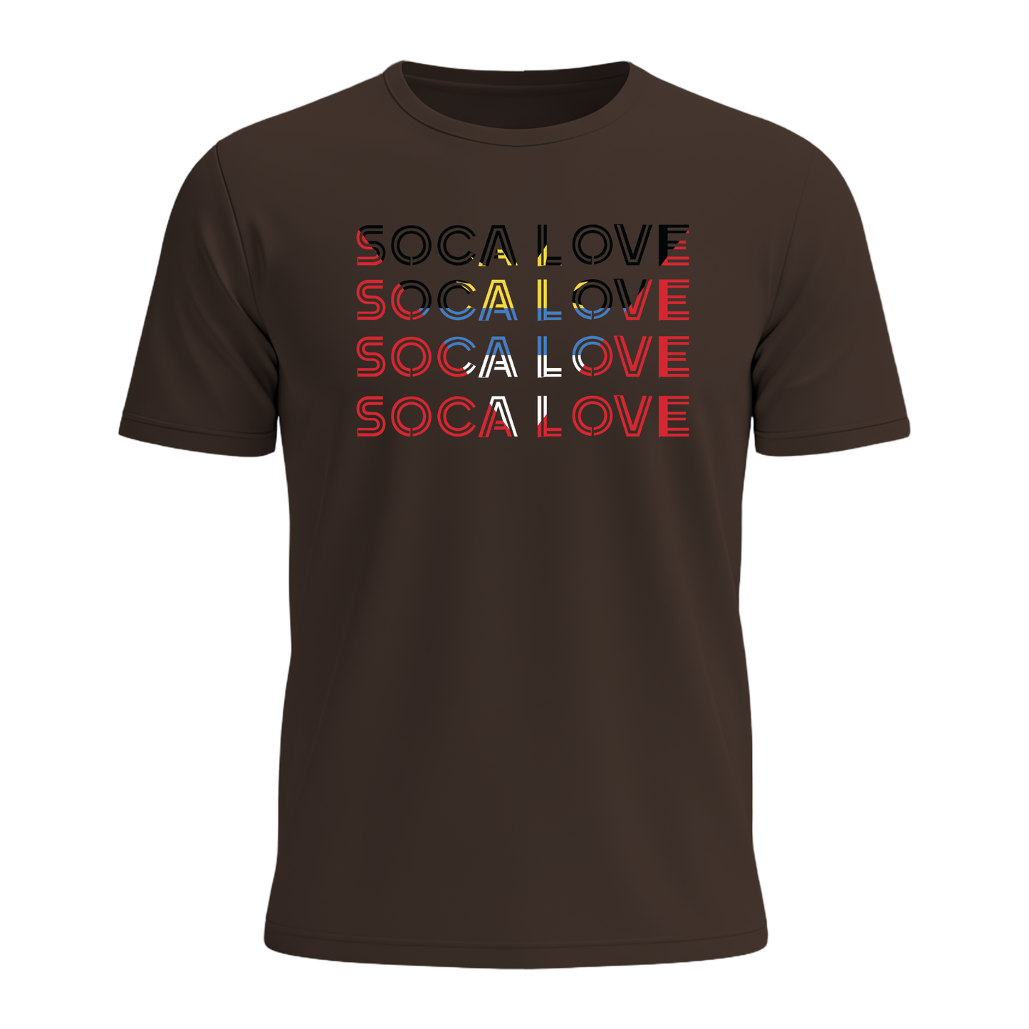 Soca Love Slant Colorblock II - Men's Tee