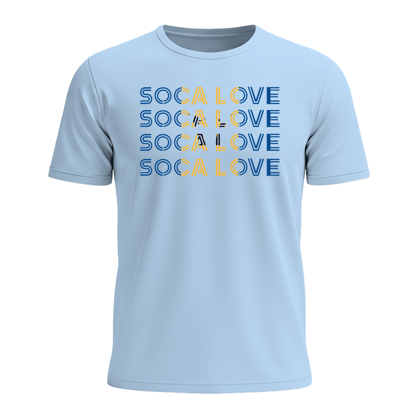 Soca Love Slant Colorblock IV - Youth Tee
