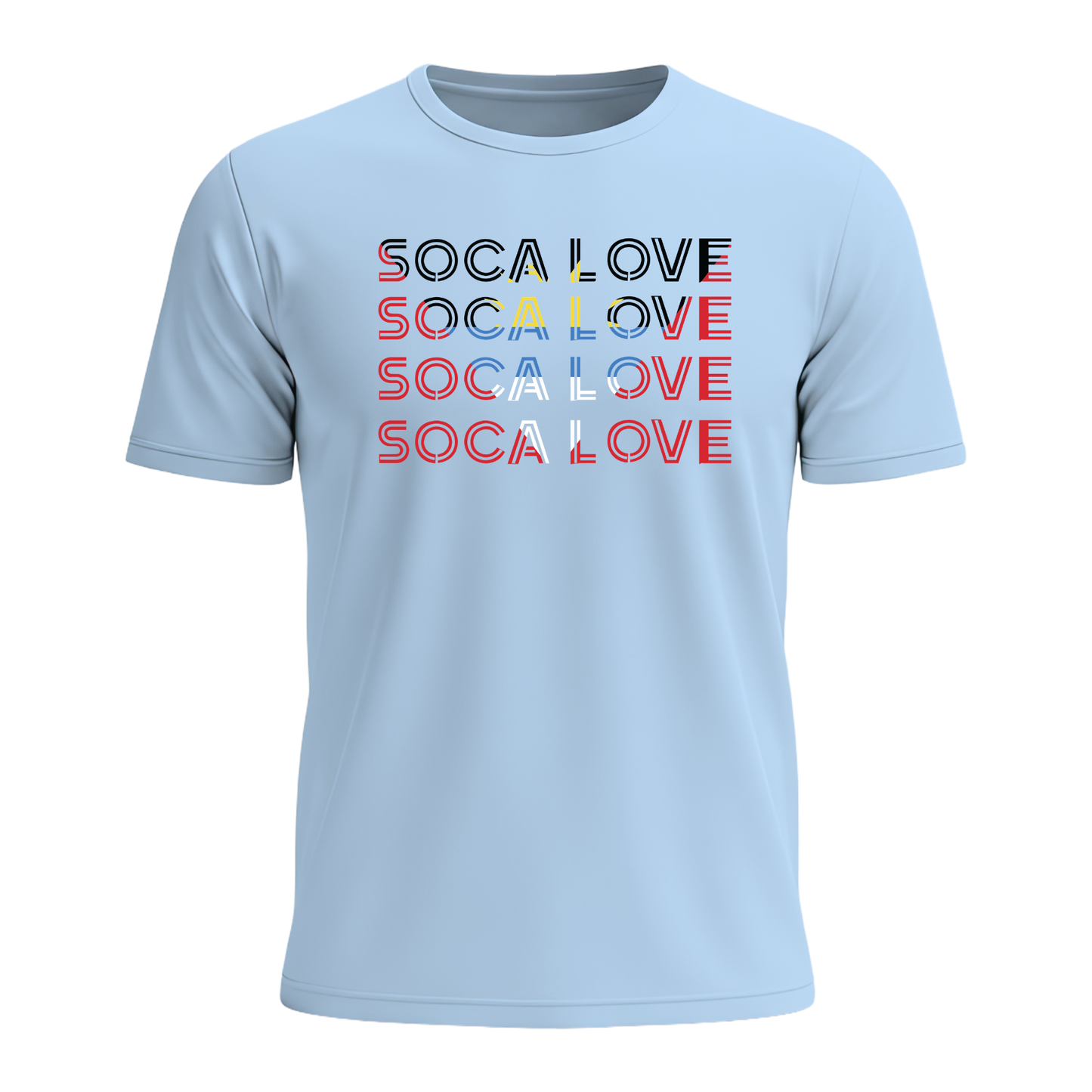 Soca Love Slant Colorblock II - Men's Tee