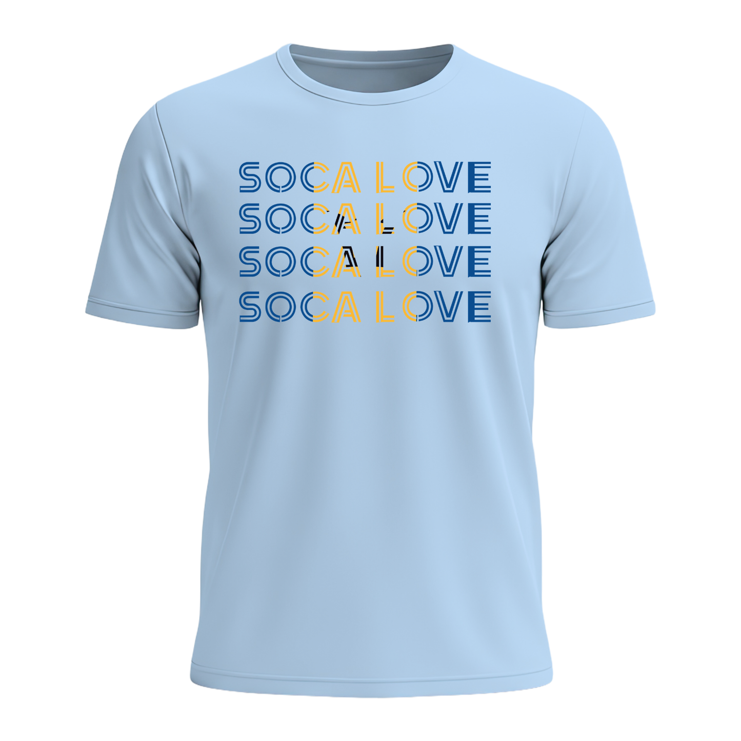 Soca Love Slant Colorblock IV - Men's Tee
