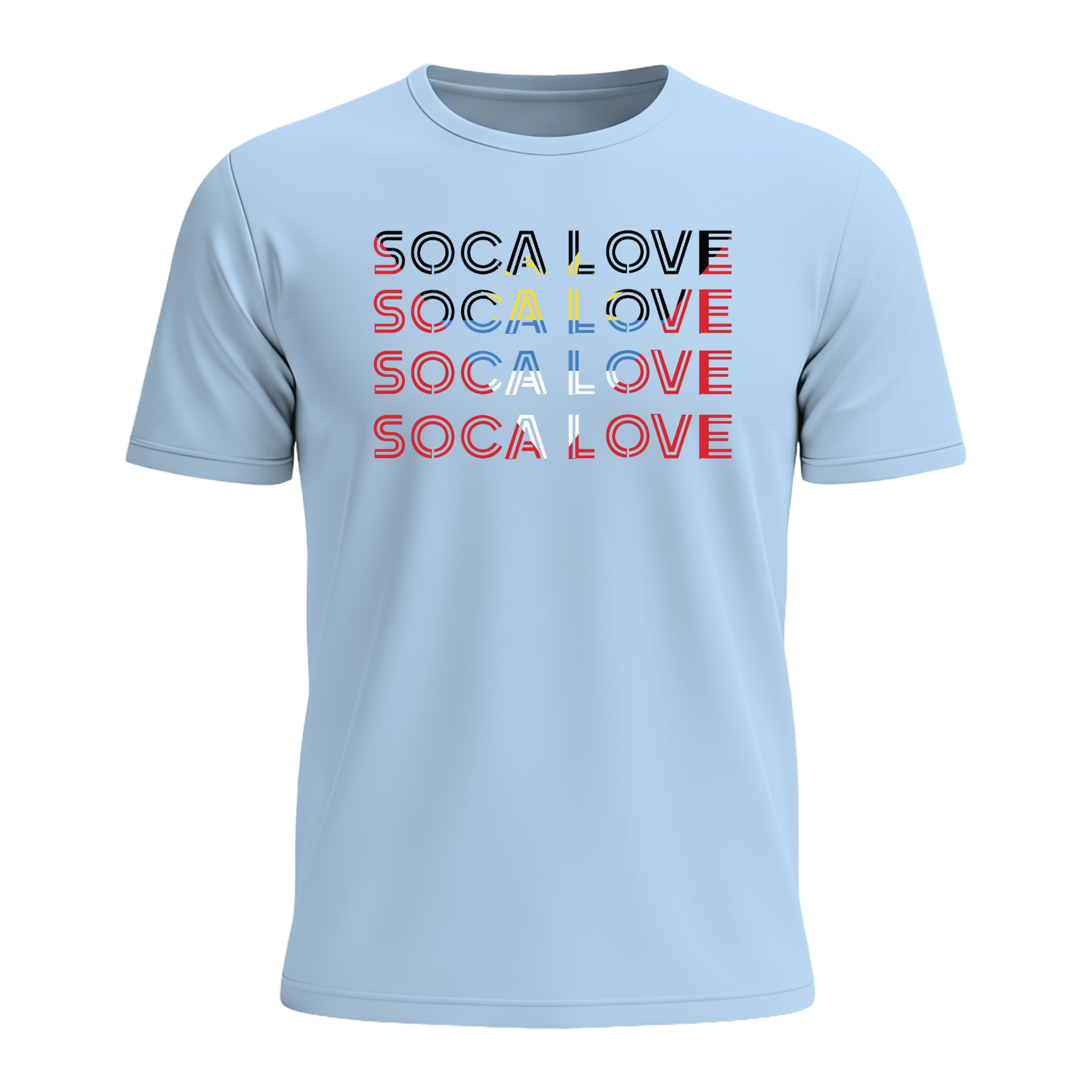 Soca Love Slant Colorblock II - Youth Tee