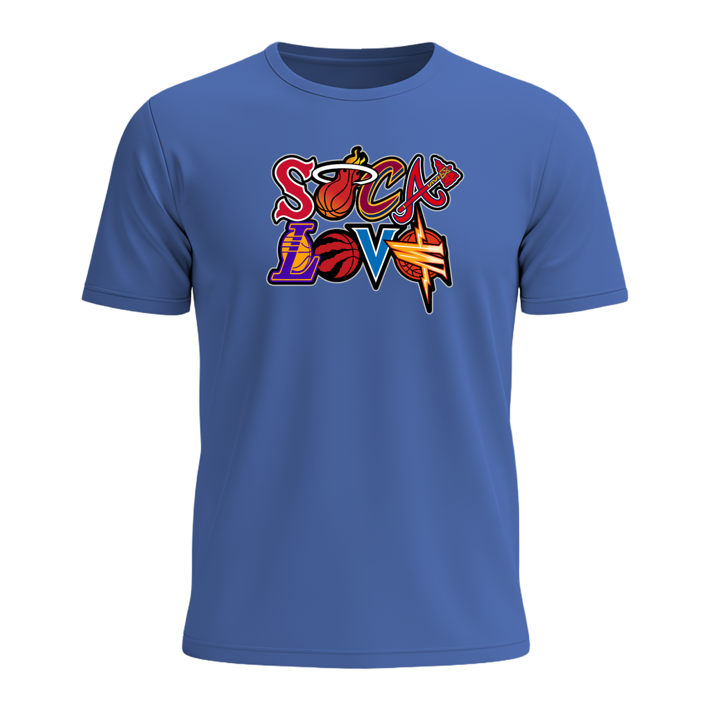 Soca Love Sports Icon Stacked - Men's Tee