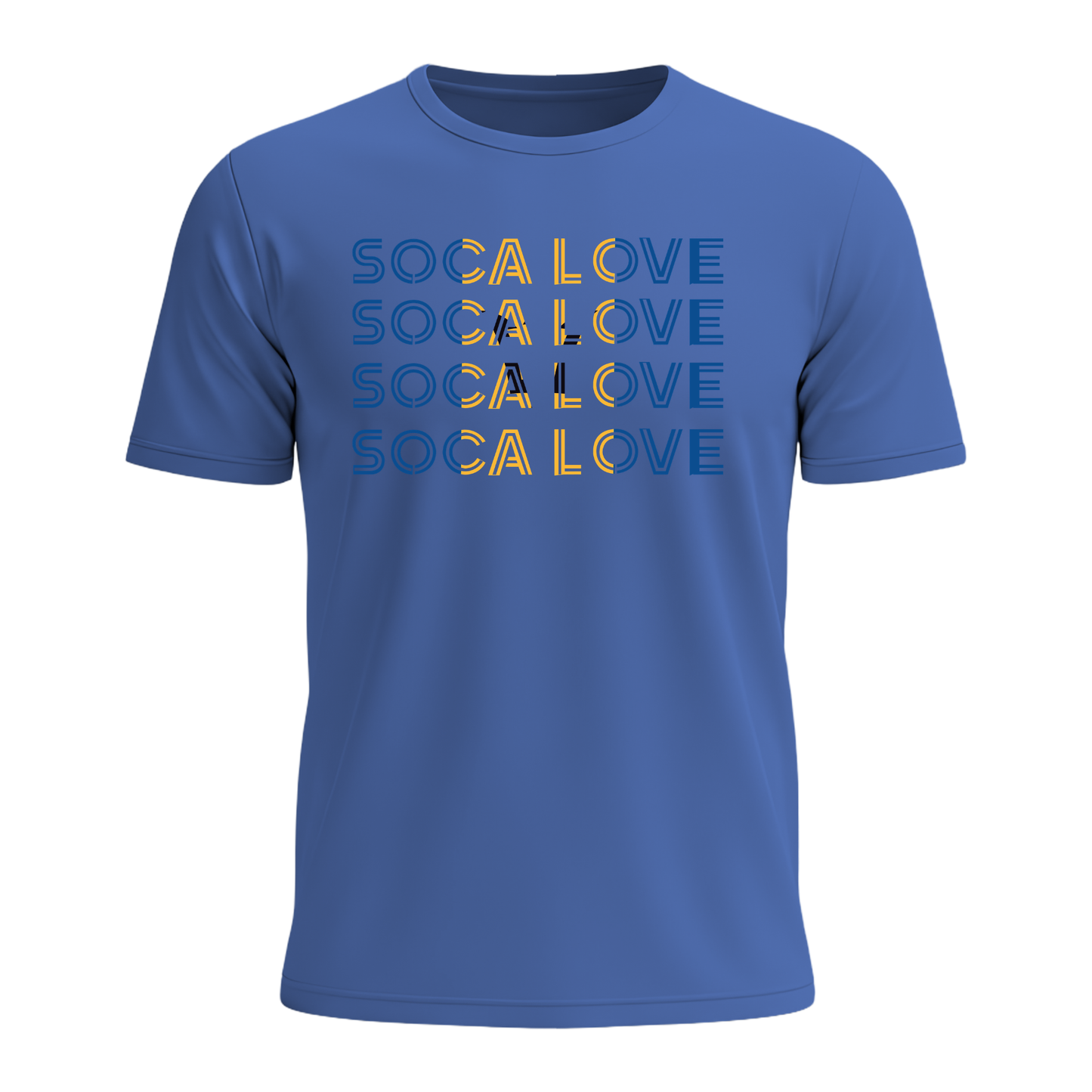 Soca Love Slant Colorblock IV - Men's Tee