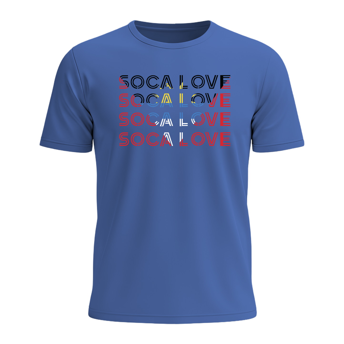 Soca Love Slant Colorblock II - Men's Tee