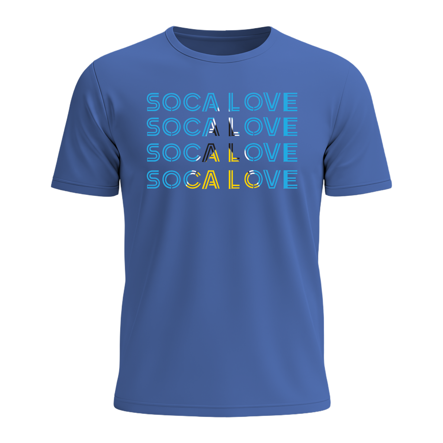 Soca Love Slant Colorblock III - Men's Tee