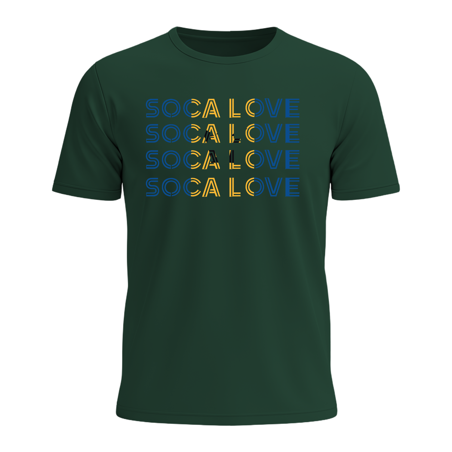 Soca Love Slant Colorblock IV - Men's Tee